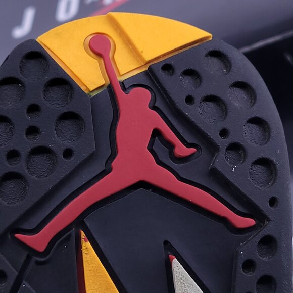 Nike Air Jordan 7 VII Retro Citrus CU9307-081 Black Orange Size 10.5 Pre Owned - Picture 14 of 16